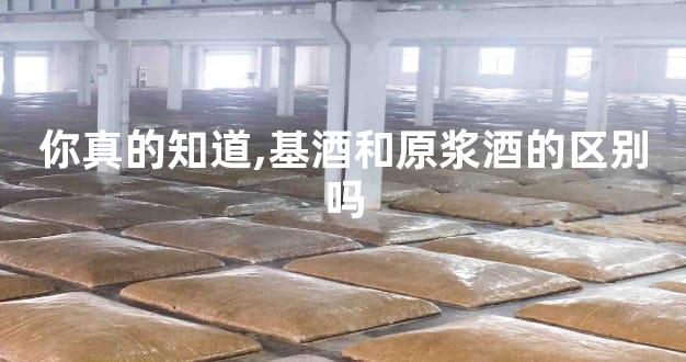 你真的知道,基酒和原浆酒的区别吗
