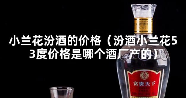 小兰花汾酒的价格（汾酒小兰花53度价格是哪个酒厂产的）