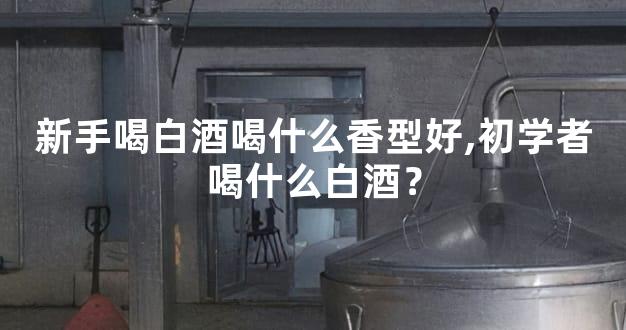 新手喝白酒喝什么香型好,初学者喝什么白酒？