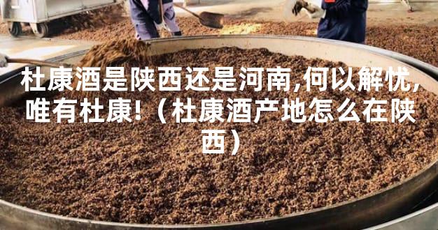 杜康酒是陕西还是河南,何以解忧,唯有杜康!（杜康酒产地怎么在陕西）