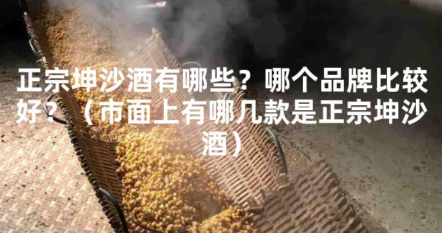 正宗坤沙酒有哪些？哪个品牌比较好？（市面上有哪几款是正宗坤沙酒）