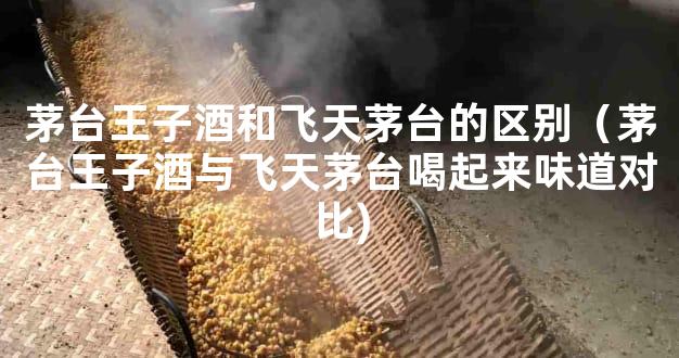 茅台王子酒和飞天茅台的区别（茅台王子酒与飞天茅台喝起来味道对比)