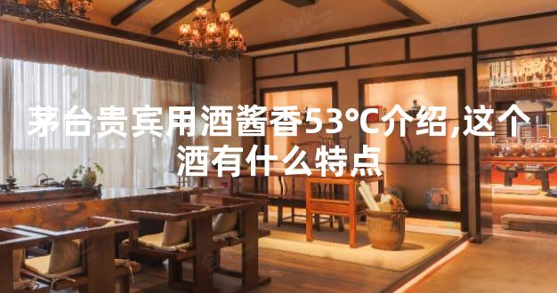 茅台贵宾用酒酱香53℃介绍,这个酒有什么特点