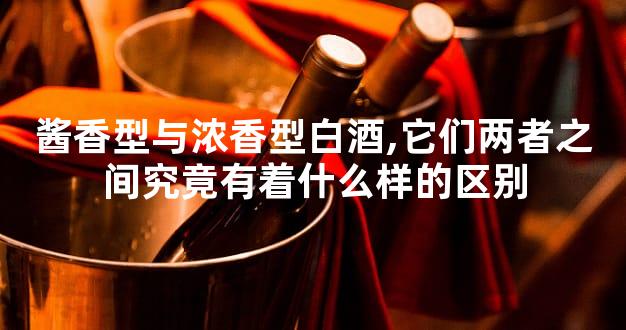 酱香型与浓香型白酒,它们两者之间究竟有着什么样的区别