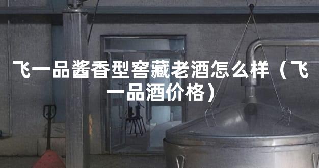 飞一品酱香型窖藏老酒怎么样（飞一品酒价格）